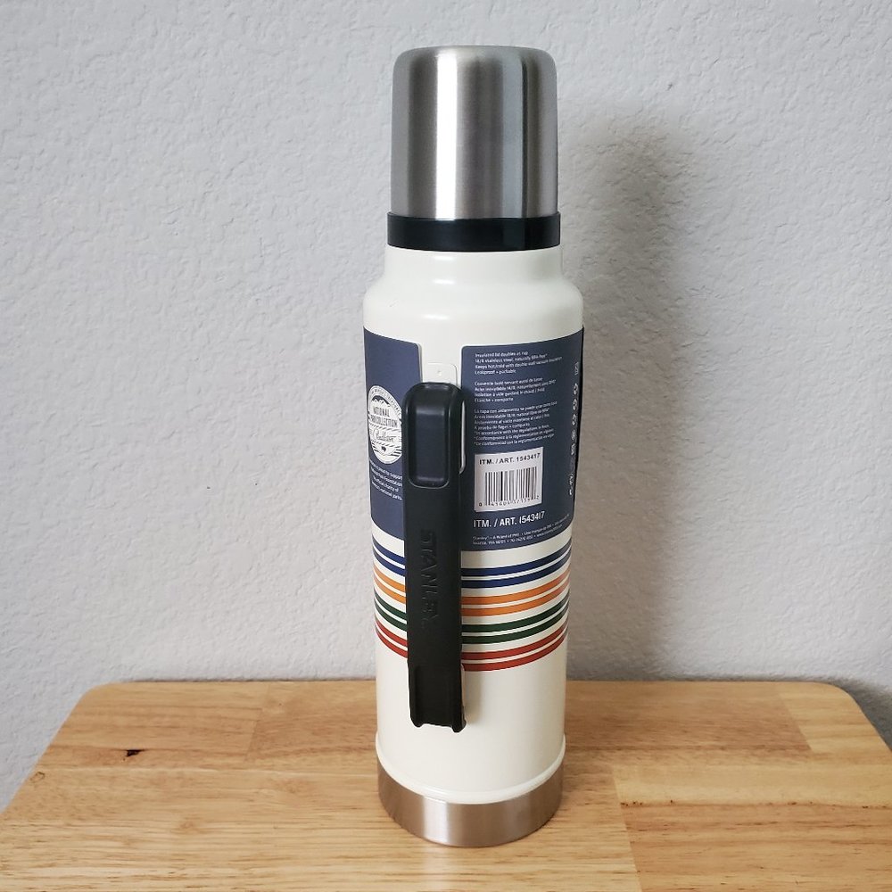 Pendleton Stanley Vacuum Bottle White 1.5 QT New - Picture 4 of 7